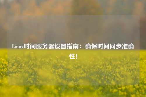 Linux時間服務(wù)器設(shè)置指南：確保時間同步準(zhǔn)確性！